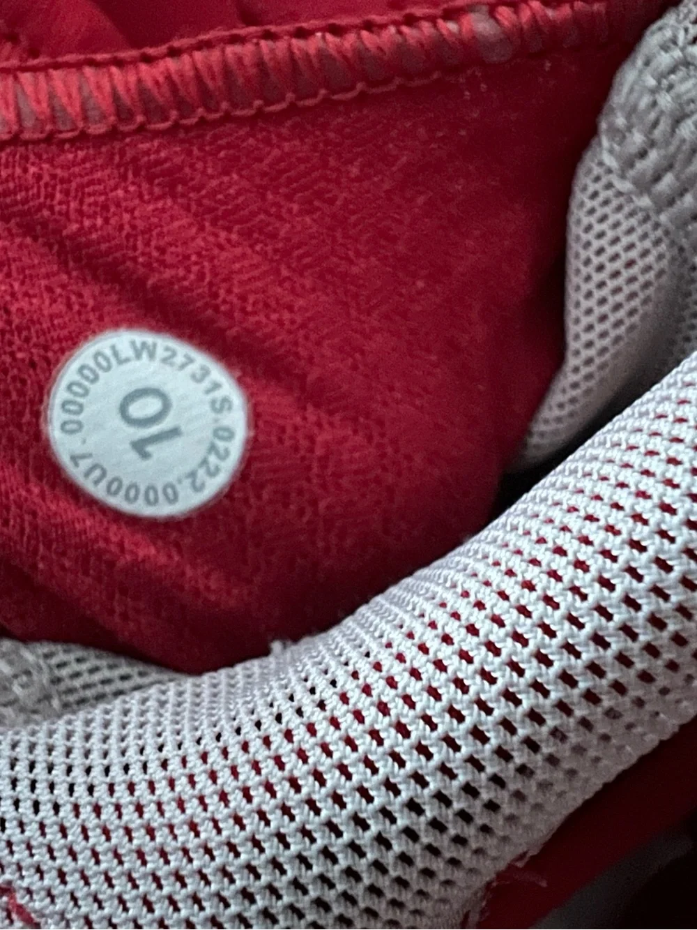 lululemon athletica smooth red